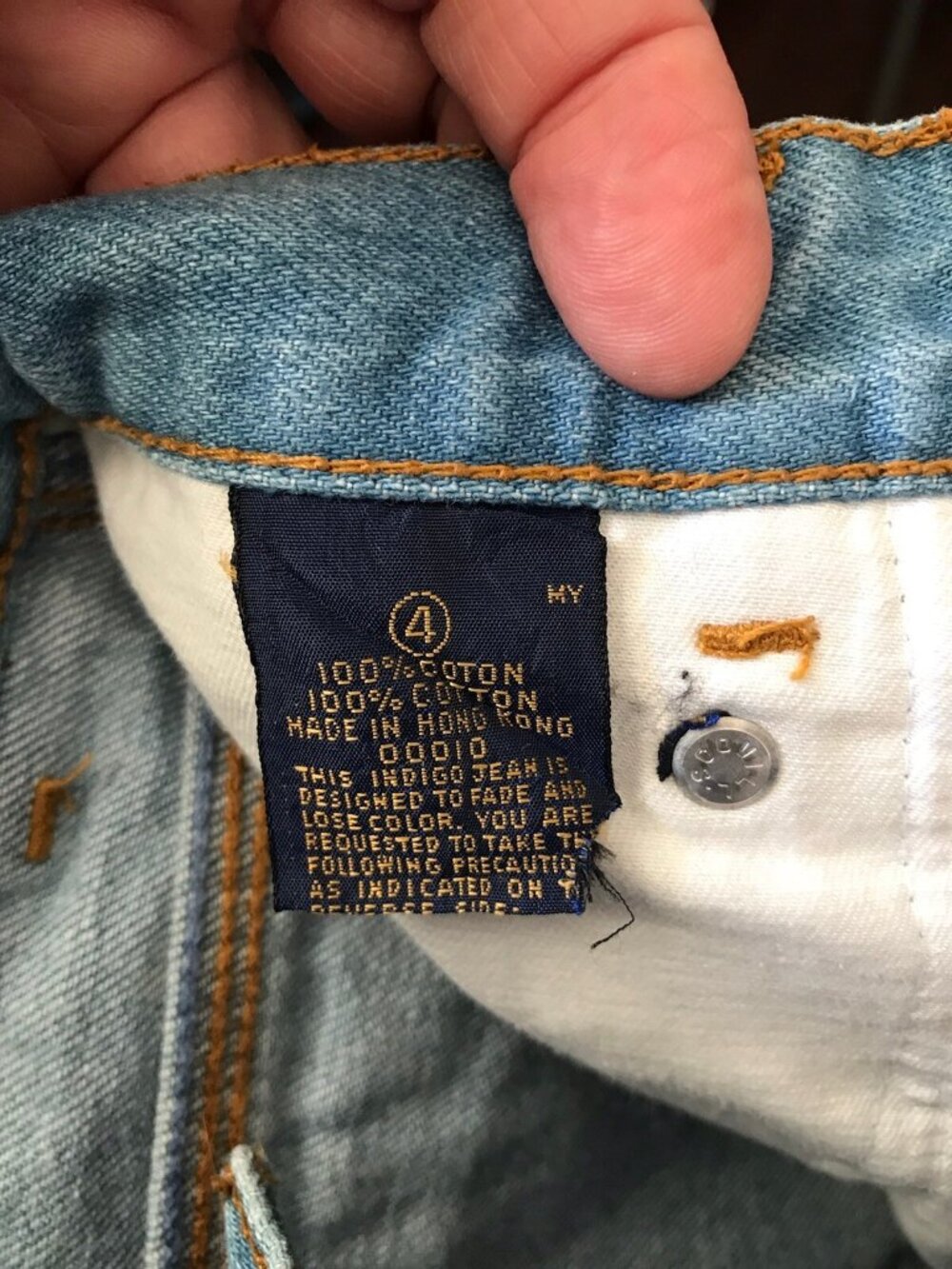 Nwot Vintage Gloria Vanderbilt MURJANI Jeans Womens 4Dark Wash High Rise 24 x 36 - Picture 7 of 7
